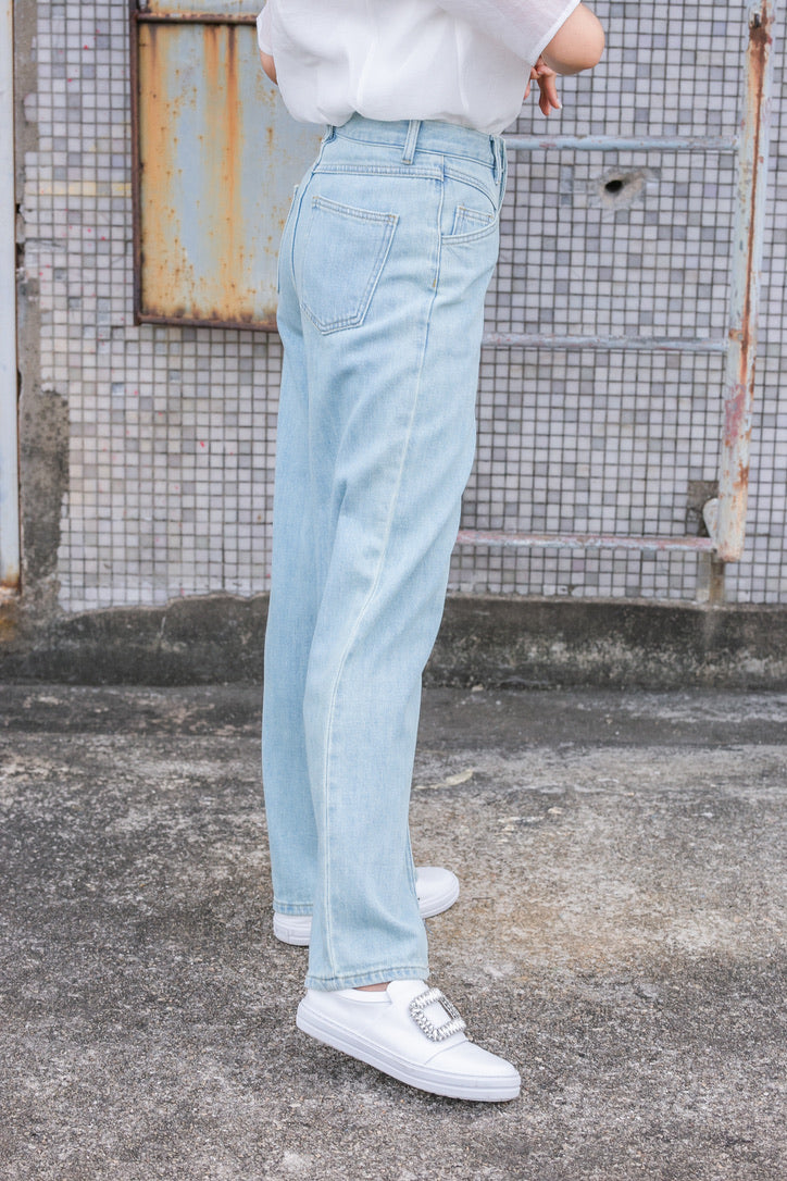 Front Button Jeans