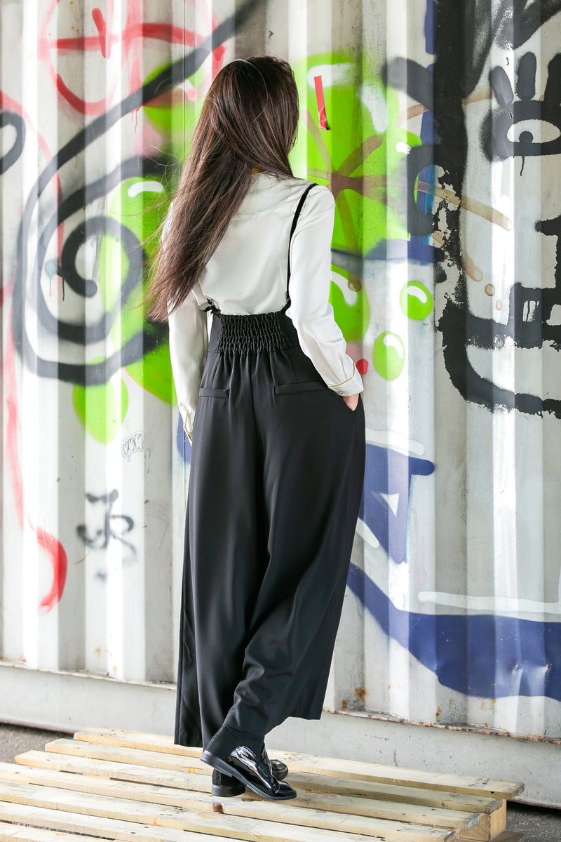 Lace Bib Pants