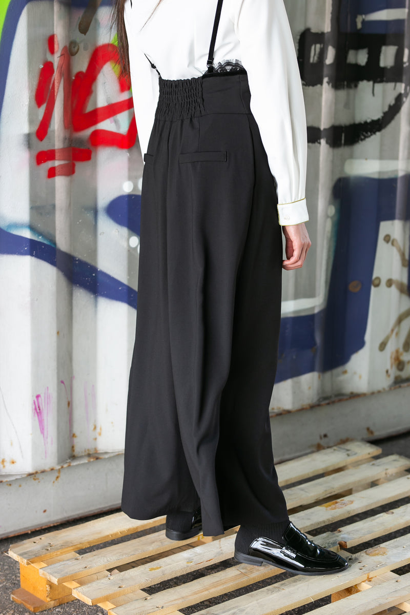 Lace Bib Pants