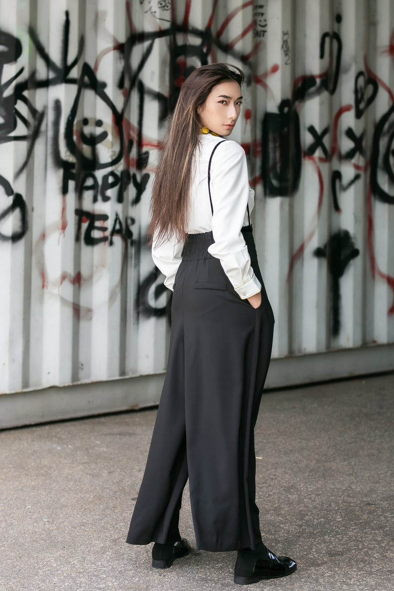 Lace Bib Pants