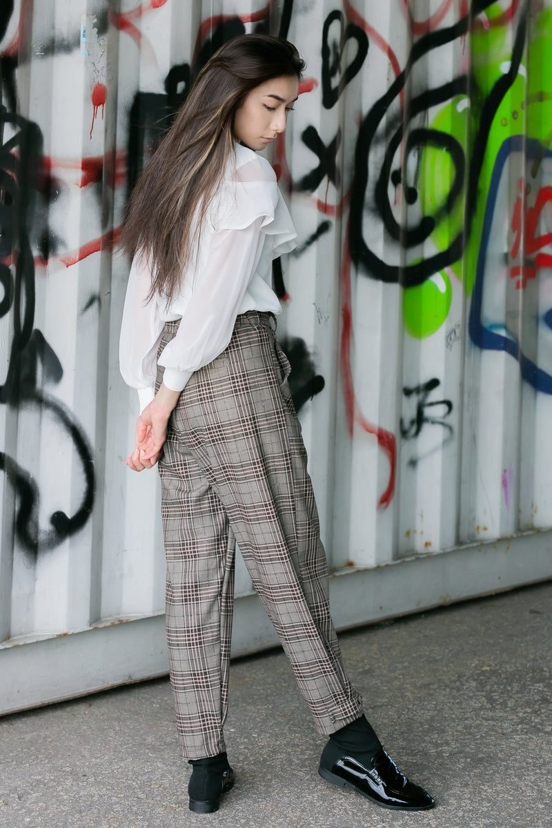 Checkered Pants