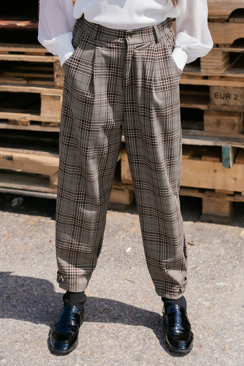 Checkered Pants