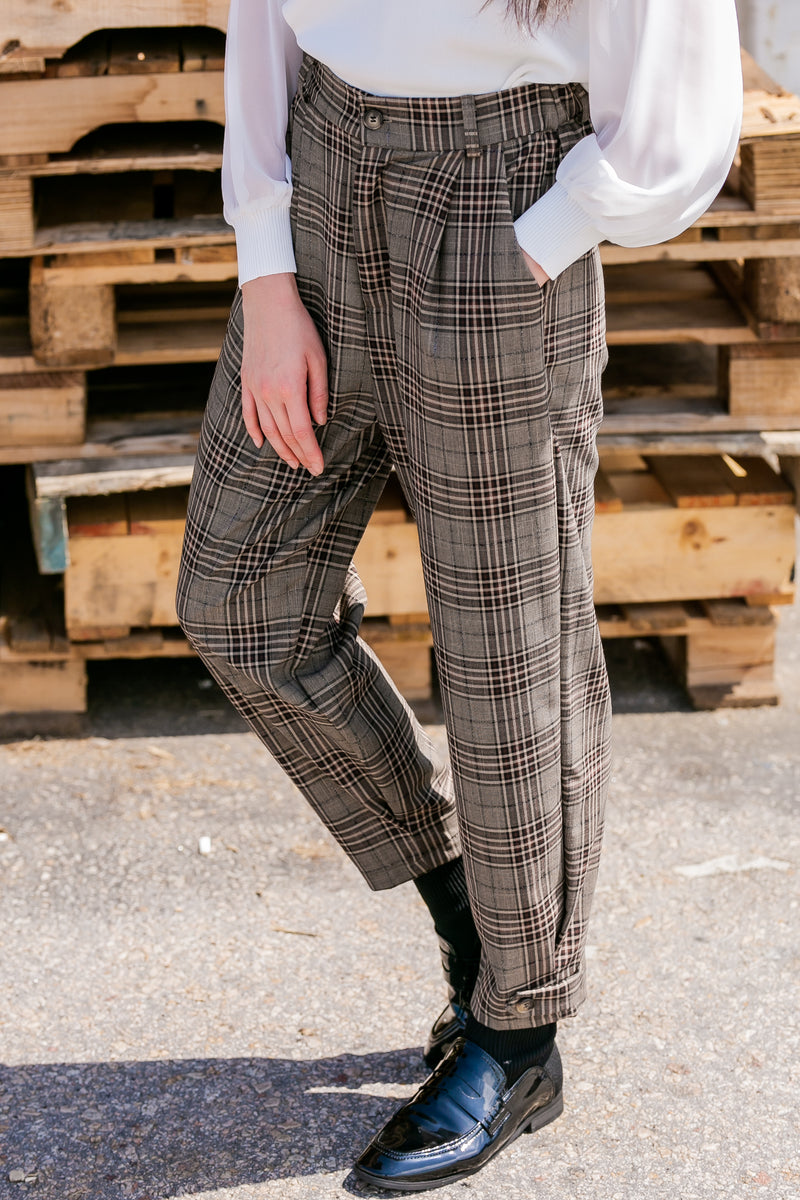 Checkered Pants