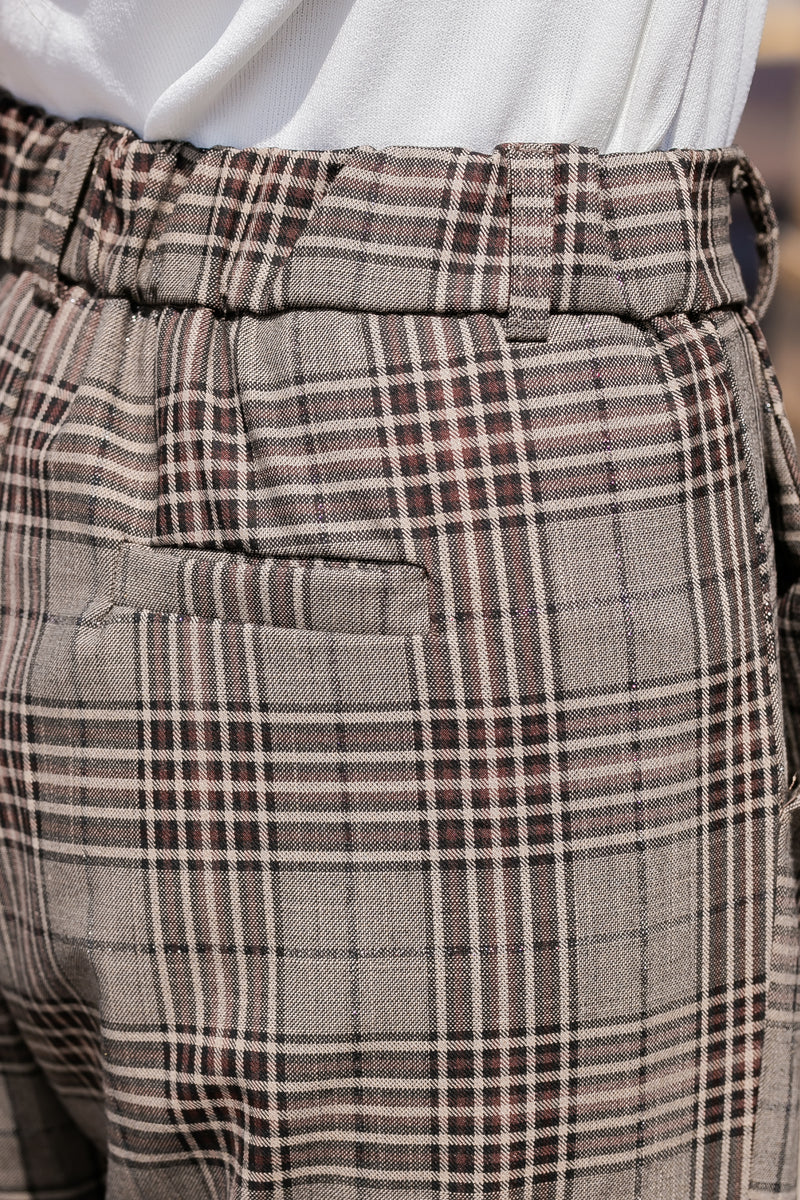 Checkered Pants