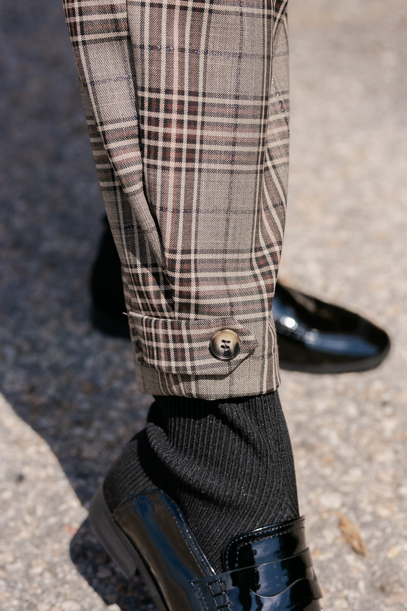 Checkered Pants
