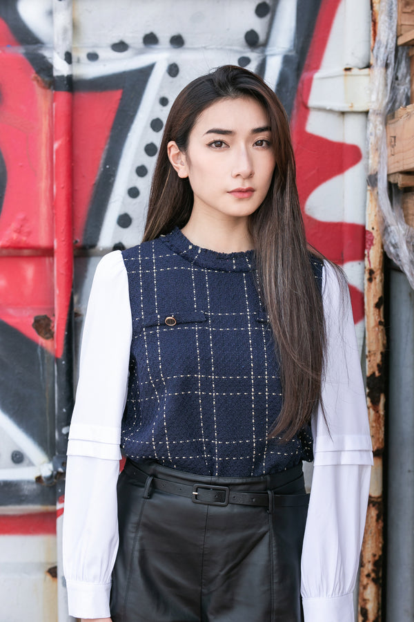 Retro checkered shirt