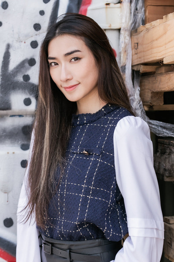 Retro checkered shirt