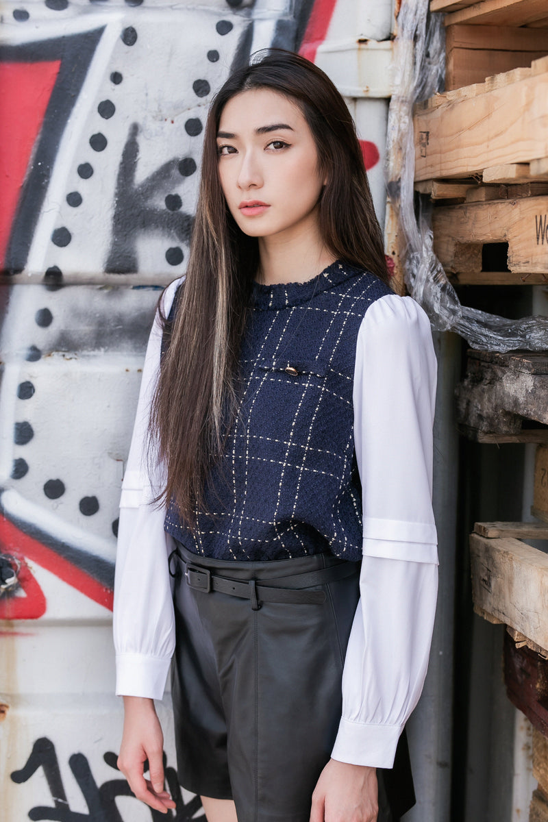 Retro checkered shirt
