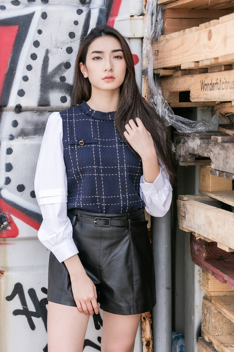 Retro checkered shirt