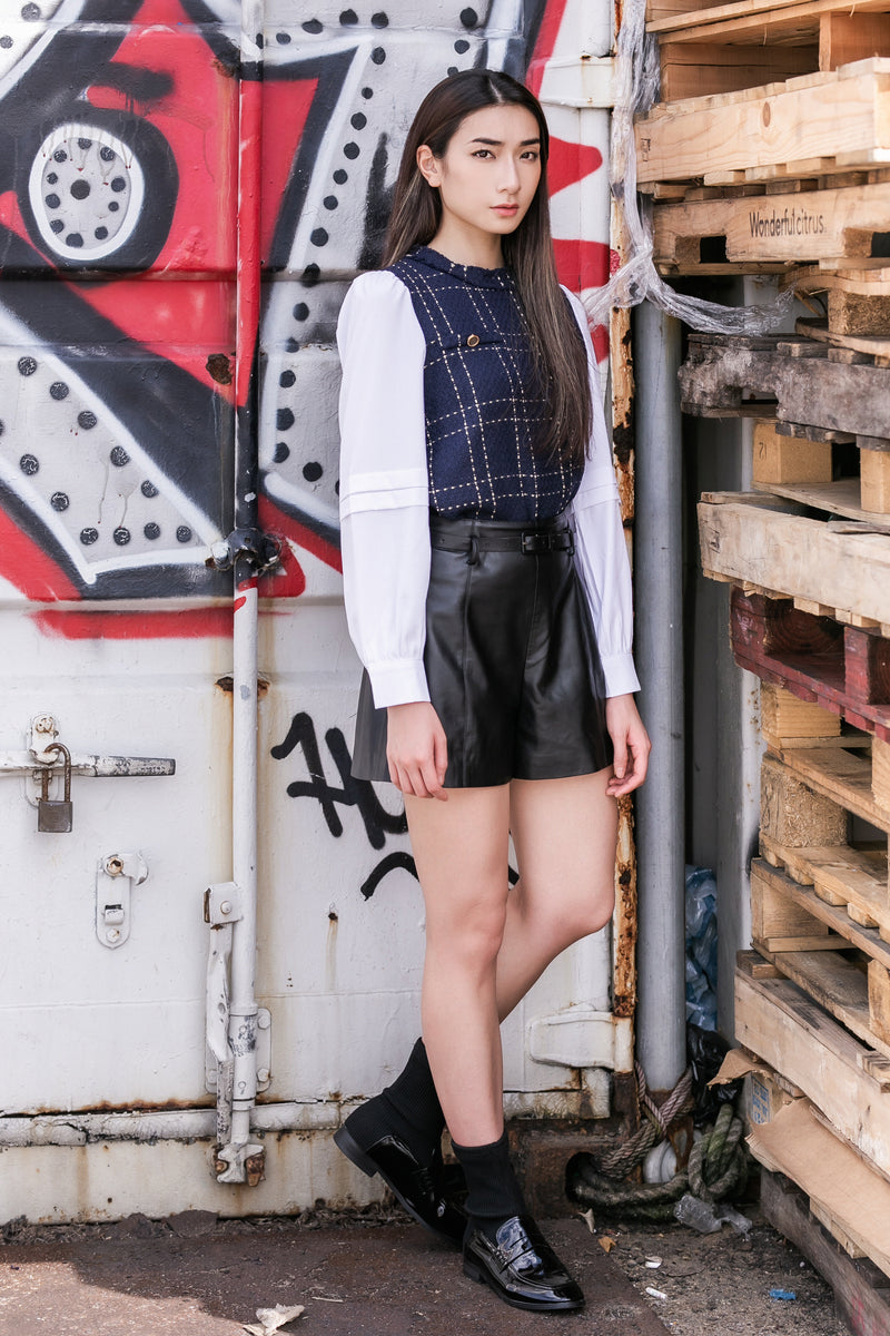 Retro checkered shirt