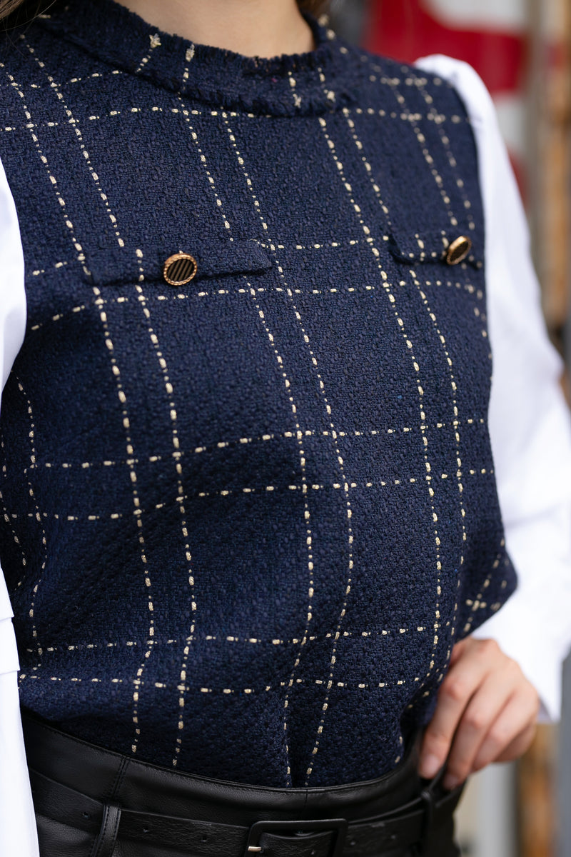 Retro checkered shirt