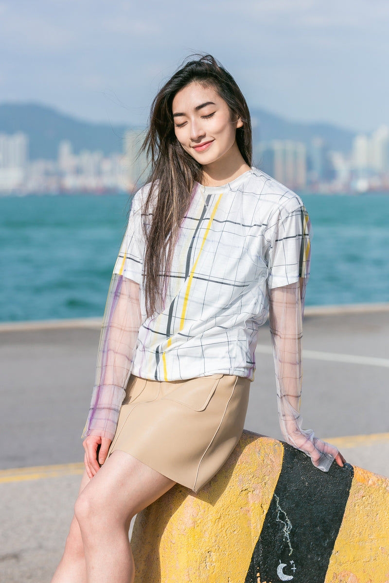 Faux Leather Skirt